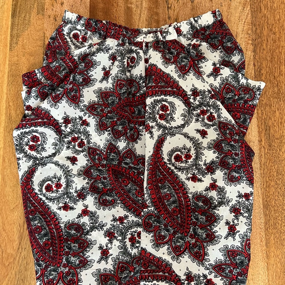 Isabel Marant Fall 2018 Collection Tilena Paisley Skirt FR36/US4